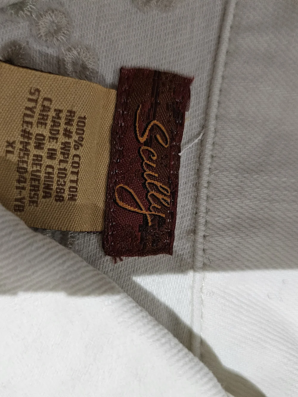 Scully Cream Fringe Embroidered Denim Jacket, NWT - Picture 5 of 9